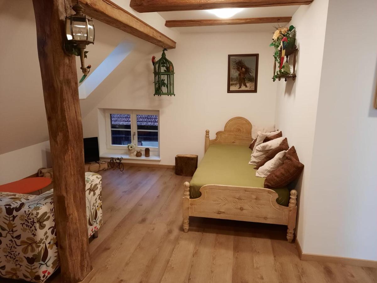 Idyllischer Bauernhof Mit Charme Benken  Eksteriør billede